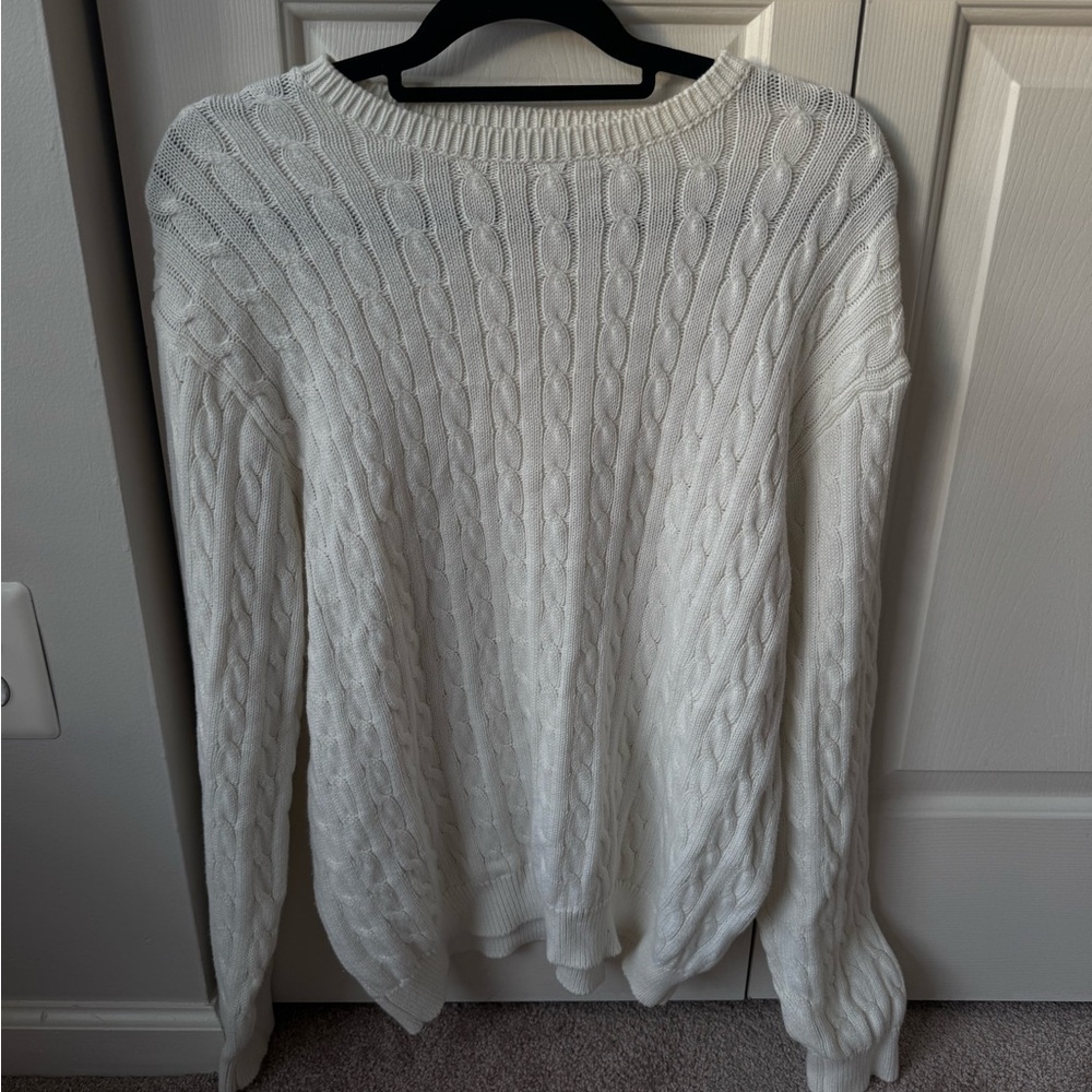 Brandy Melville Cream Knit Sweater